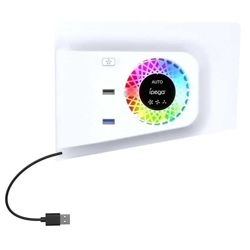 Fan Hub Rgb Controller - IPEGA For PS5 SLIM Temperature Controlled