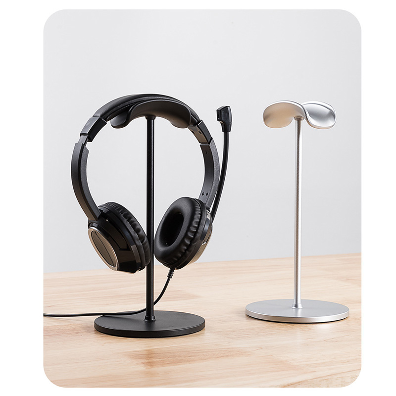 Gaming Accessories Sale - Metal Head-Mounted Headphone Stand Non-Slip Detachable