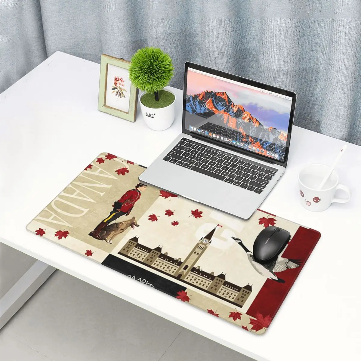 Large Mouse Pad Canada Flag Na - Gaming Accessories Canada review and price
