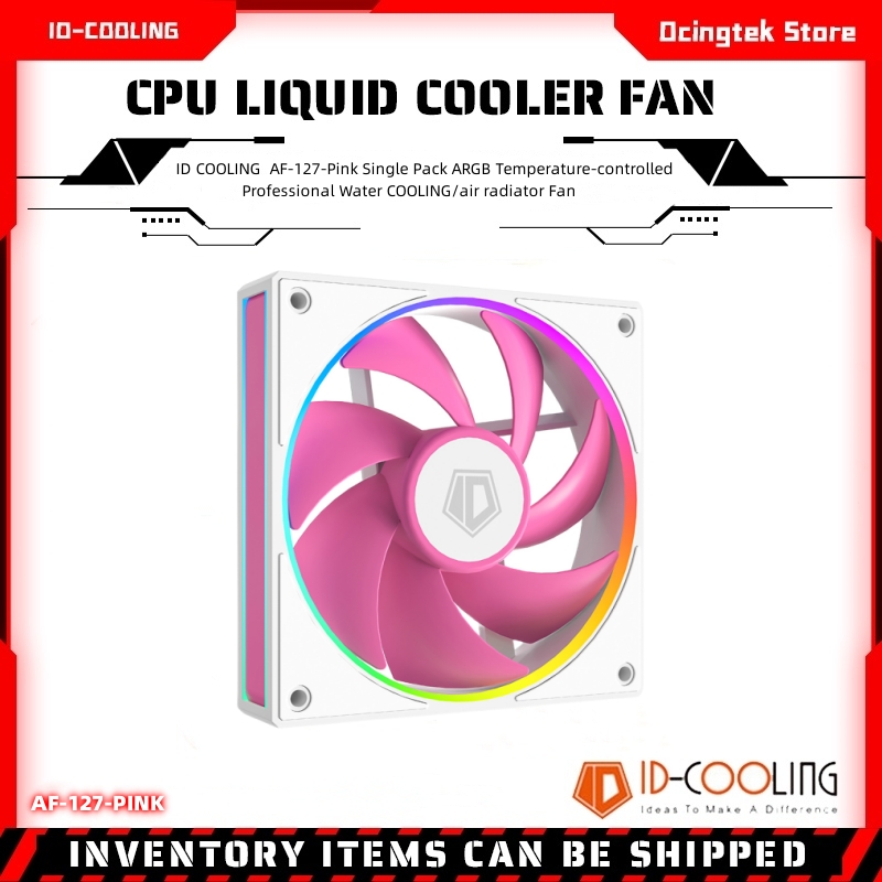 ID COOLING AF-127-Pink Single  - Fan Hub Rgb Controller review and price