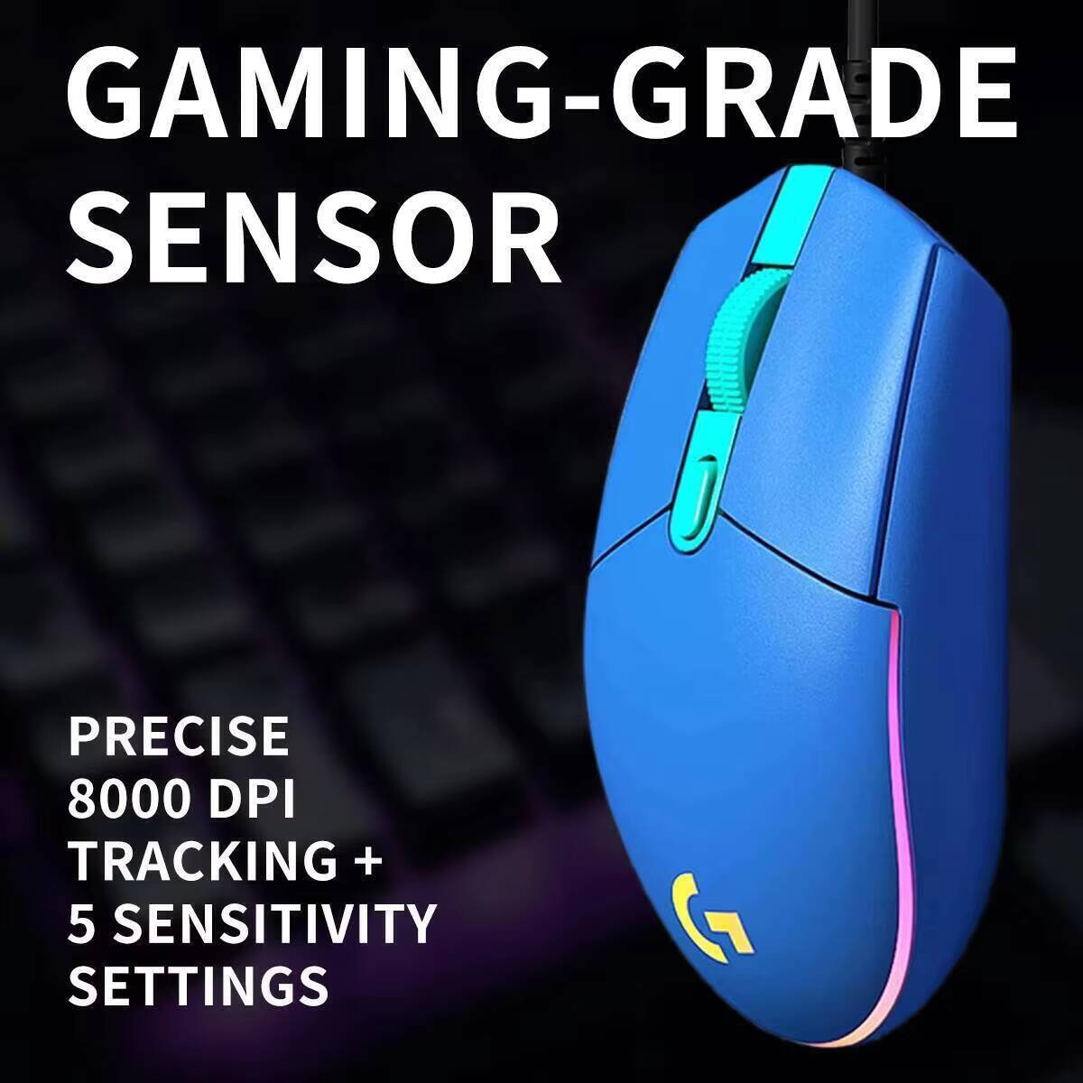 Logitech G203 wired gaming mou - Logitech Mouse G203 review and price