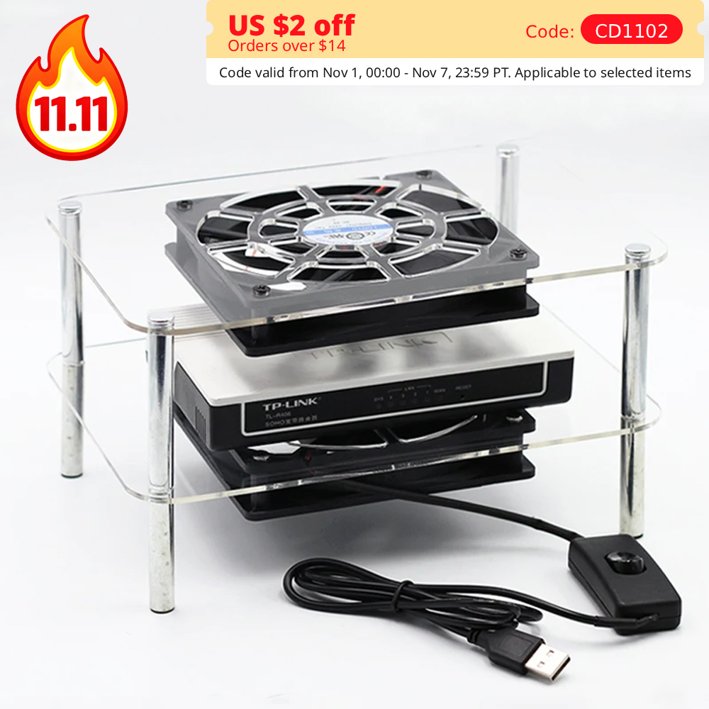 USB Cooling Rack With Fan For  - Fan Hub Rgb Controller review and price