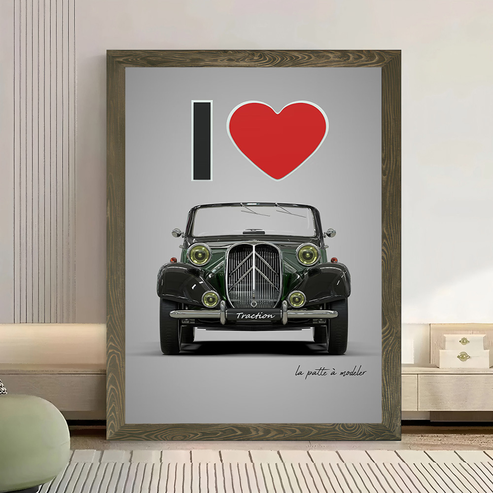 I Love Traction Printed Canvas - Gaming Accessories Wall review and price