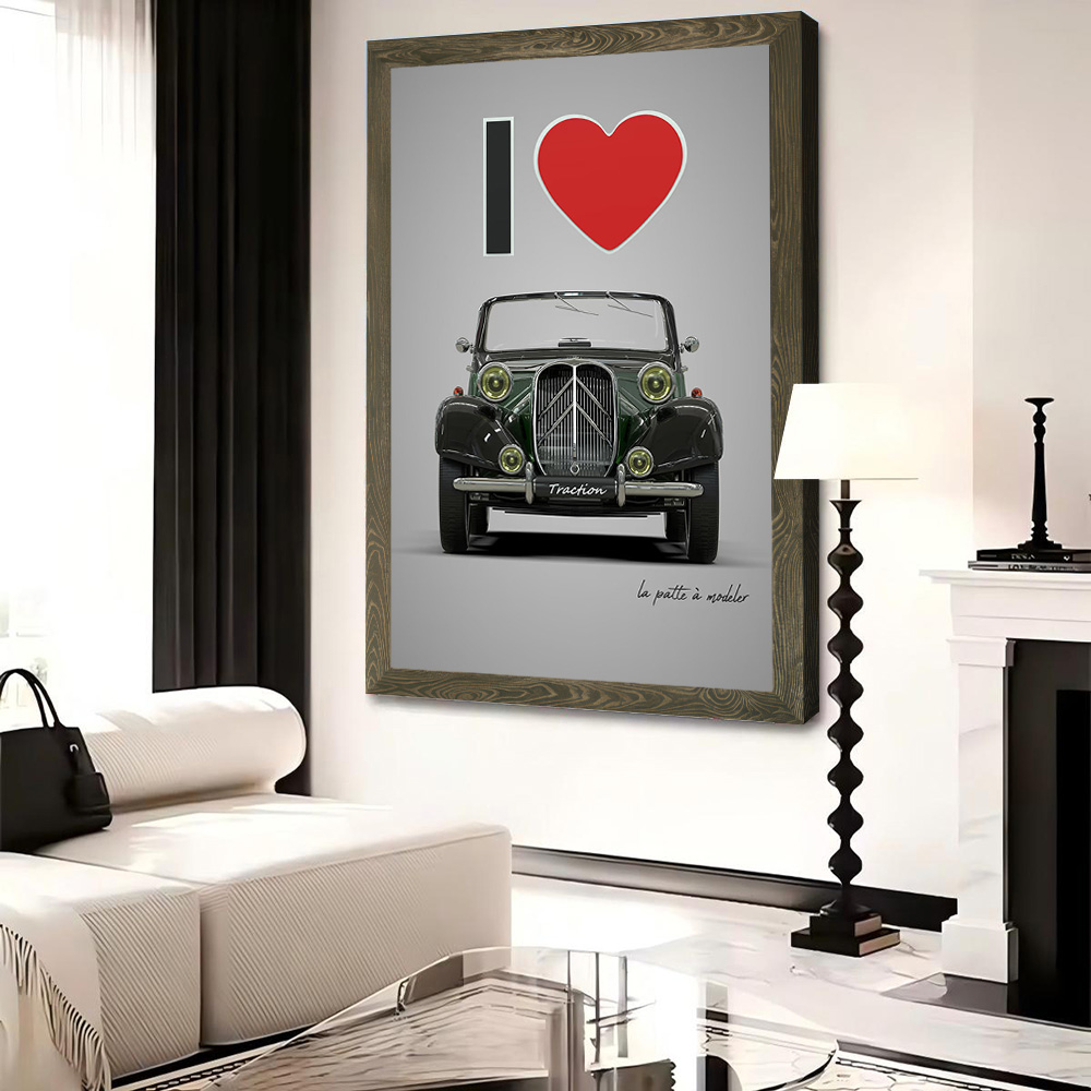 I Love Traction Printed Canvas - Gaming Accessories Wall review and price