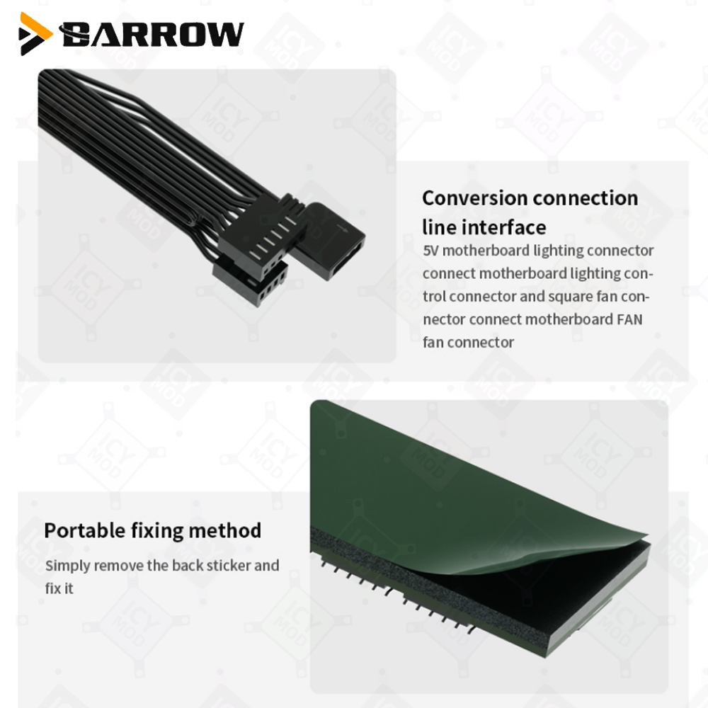 Barrow 7-Port Fan Controllers  - Fan Hub Rgb Controller review and price