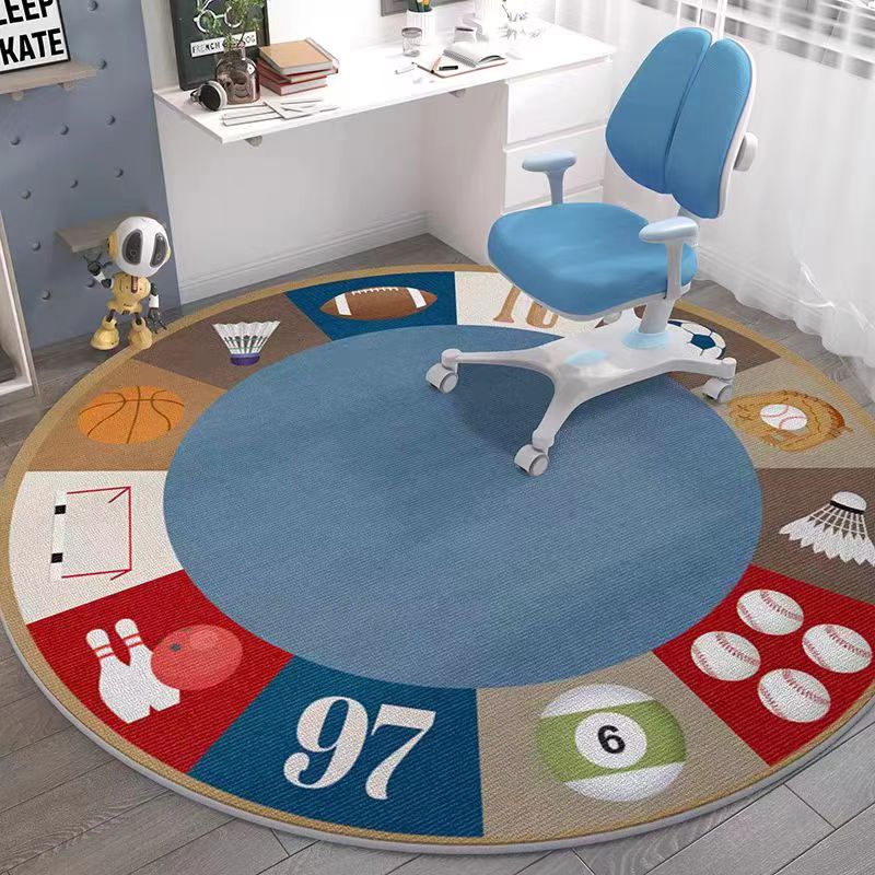 Round Carpet for Kids' Room –  - Desk Corner Mat review and price