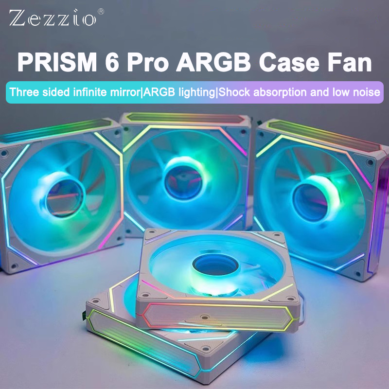 ZEZZIO PRISM 6 PRO 120mm  ARGB - Fan Hub Rgb Controller review and price